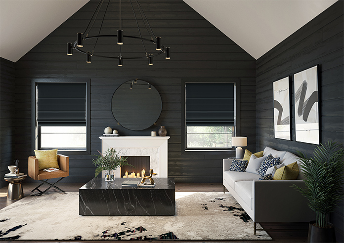 Lyra, Tarpit - Motorised Roman Blind - Image 8